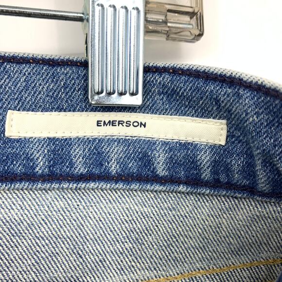 Citizens Of Humanity Emerson Slim Boyfriend Jean Size 28 Meadow Wash Distressed - Picture 8 of 10